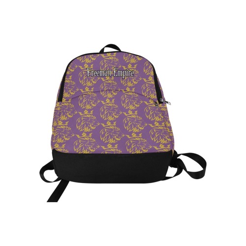 Freeman Empire Bookbag (Purple) Fabric Backpack for Adult (Model 1659)