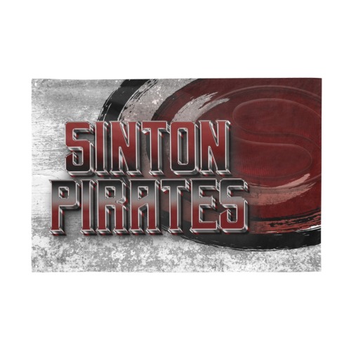 Lg Sinton Pirates Flag Garden Flag 70"x47"