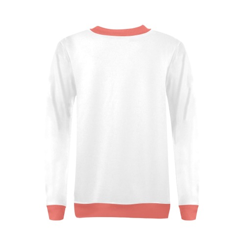 Watercolor Tiger 1 All Over Print Crewneck Sweatshirt for Women (Model H18)