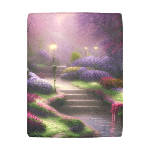 All The Pretty Flowers Ultra-Soft Micro Fleece Blanket 43"x56"