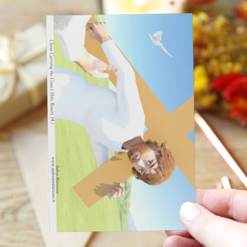 The procession to Calvary, Christ carrying the Cross