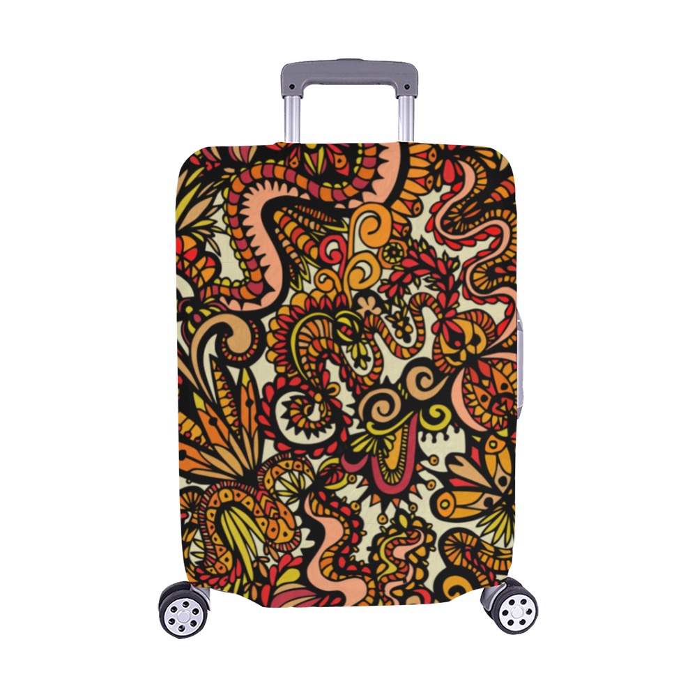 Dragonscape Luggage Cover/Medium 22"-25"