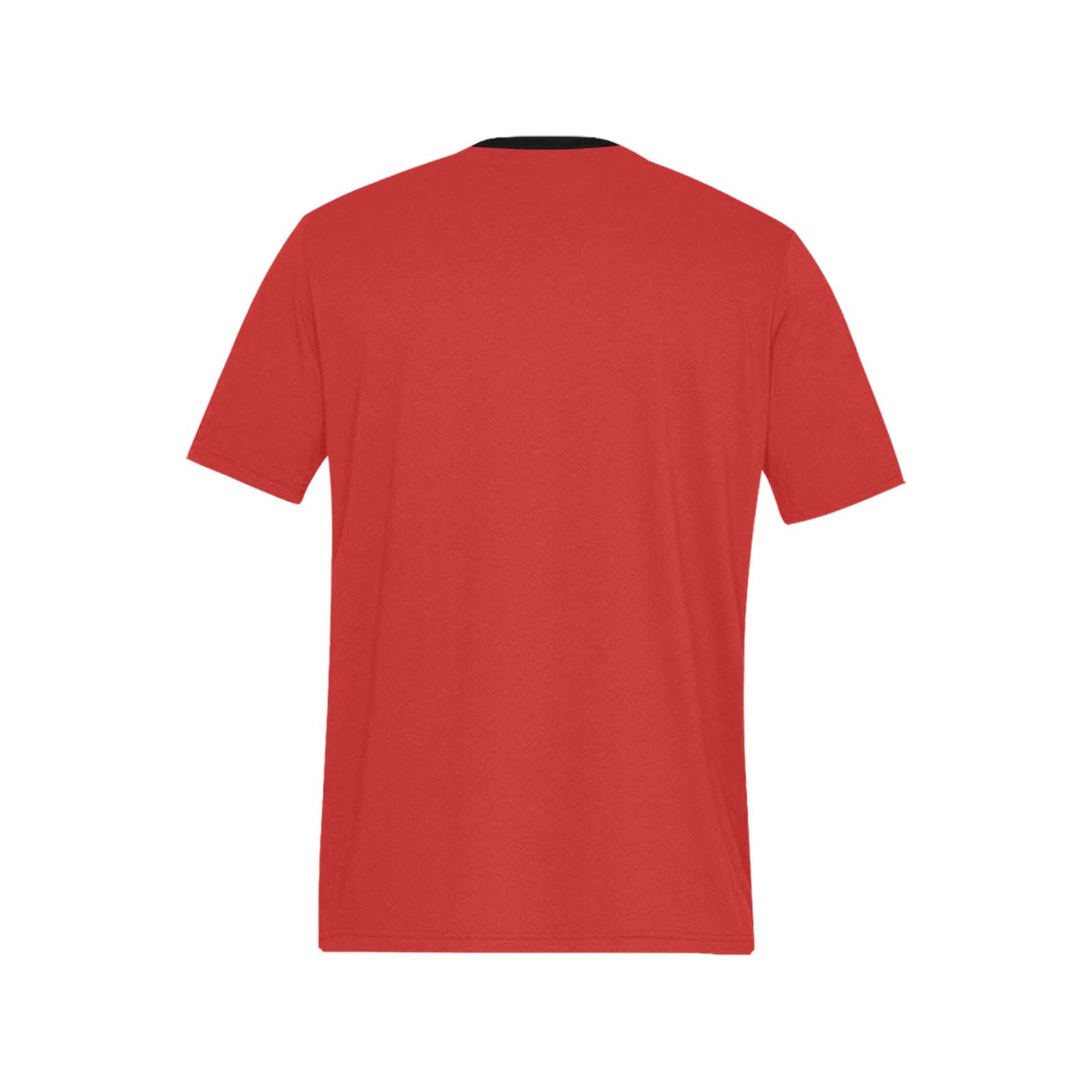 RED SHIRT Men's All Over Print T-Shirt (Solid Color Neck) (Model T63)