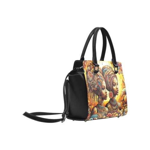 African Twins bag Classic Shoulder Handbag (Model 1653)
