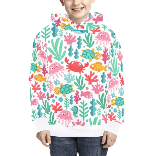 Colorful kids hoodie Kids' All Over Print Hoodie (Model H38)