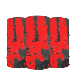 Red Splatter Bandana Multifunctional Headwear (Pack of 3)
