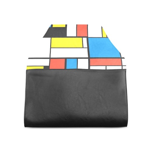 Mondrian De Stijl Modern Clutch Bag (Model 1630)
