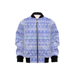 Sans titre 2 draft Kids' Bomber Jacket with Pockets (Model H40)