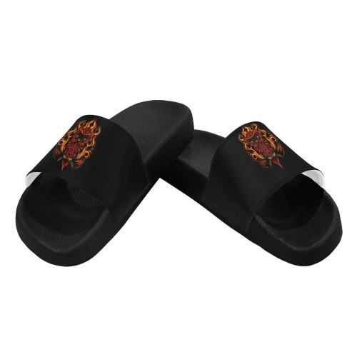 Fire Owl Men's Slide Sandals (Model 057)