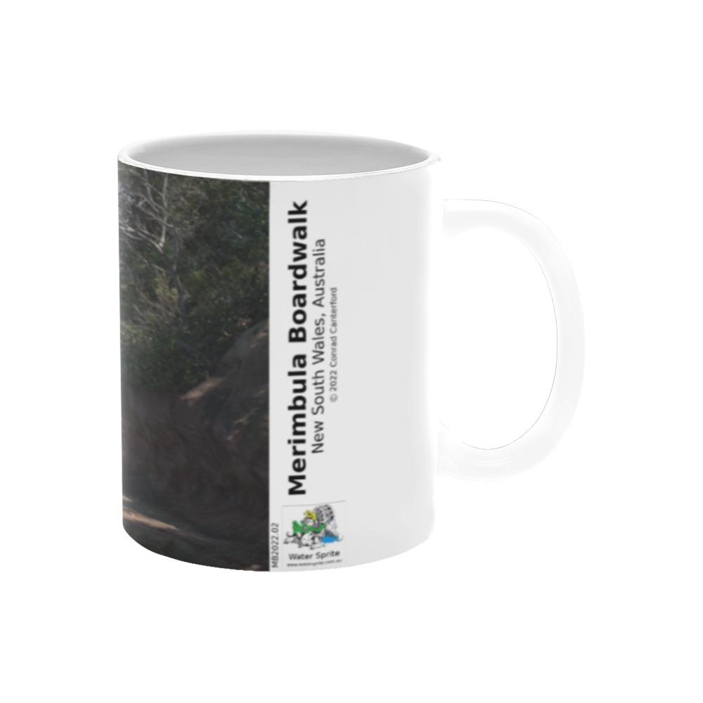 Merimbula Boardwalk - Photo 2 - 11oz Mug MB2022.02 Custom White Mug (11OZ)