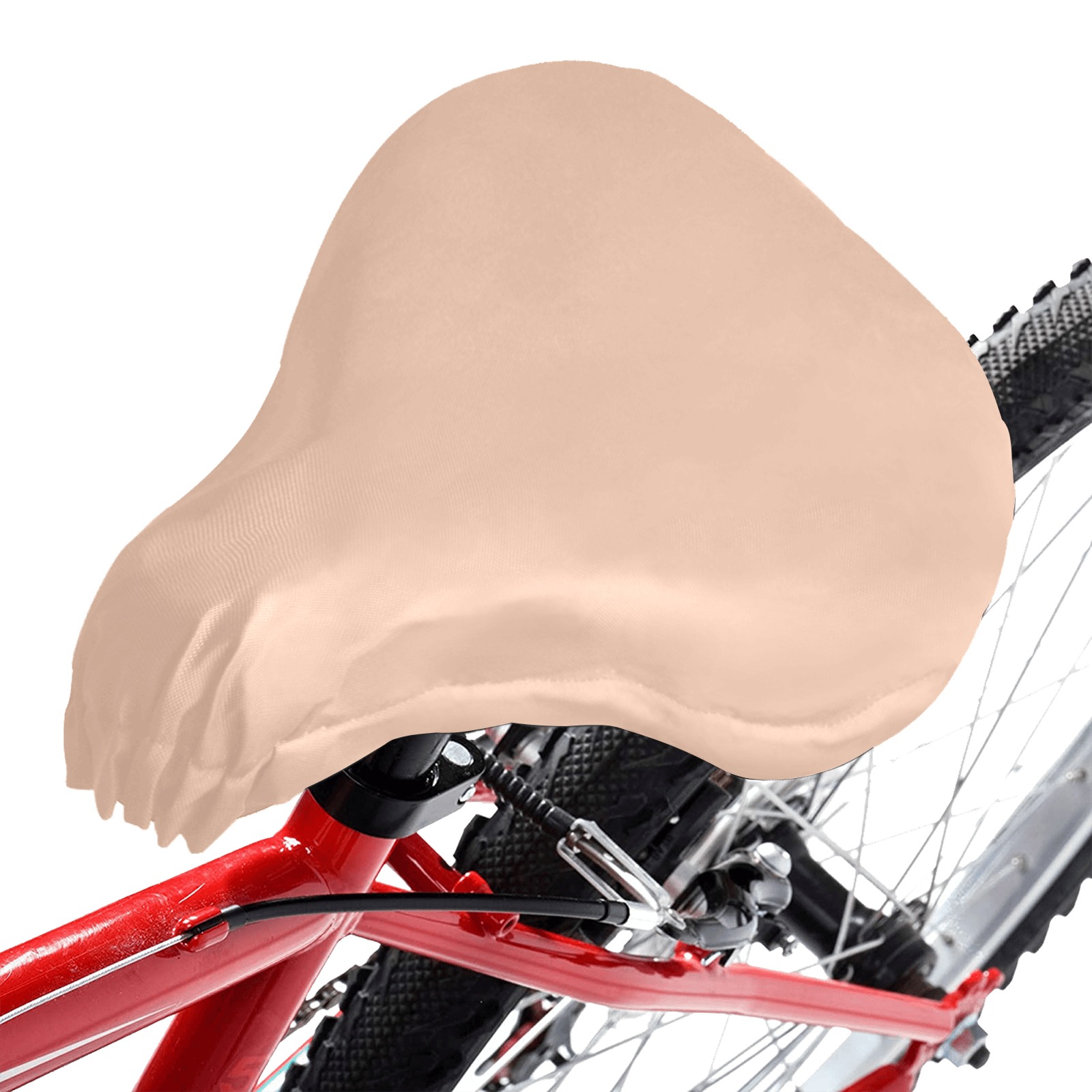 color apricot Waterproof Bicycle Seat Cover