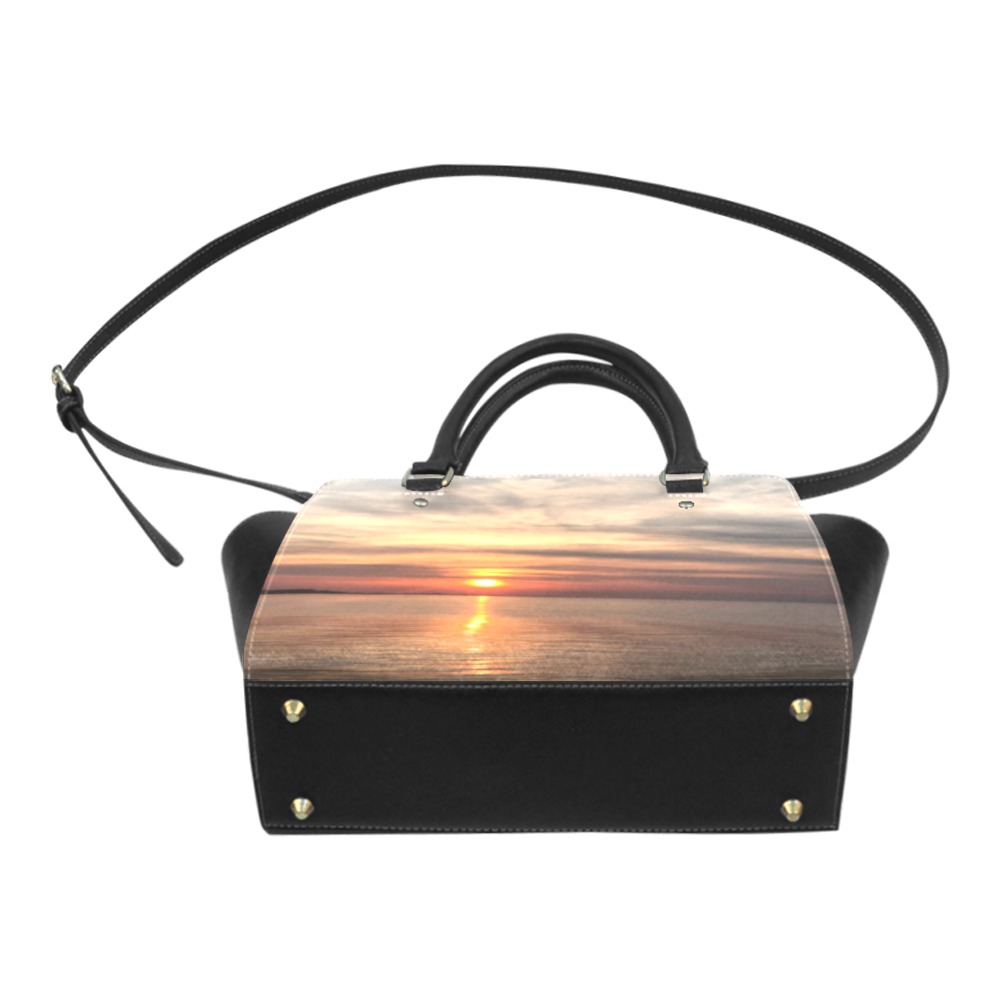 Dark Evening Sunset Collection Classic Shoulder Handbag (Model 1653)