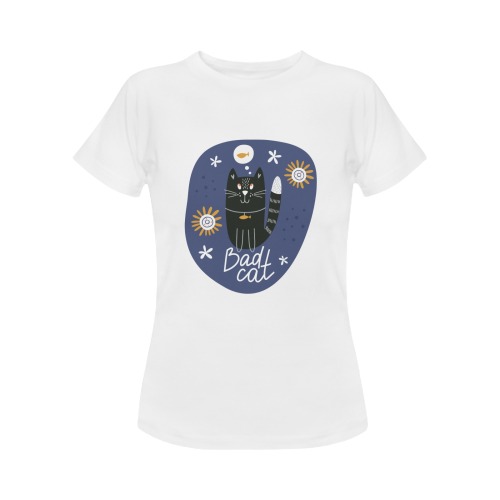 cats_prints_5 Women's Classic T-Shirt (Model T17）