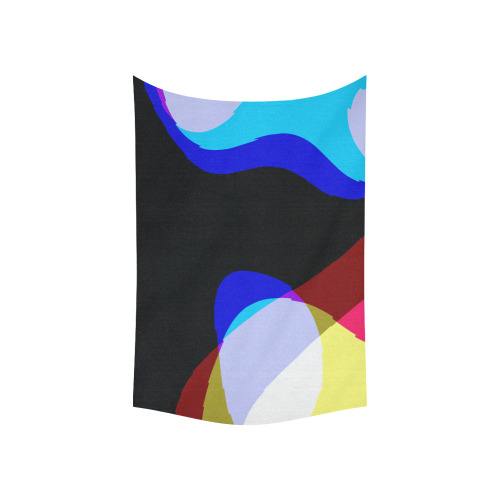 Abstract 2322 Cotton Linen Wall Tapestry 60"x 40"