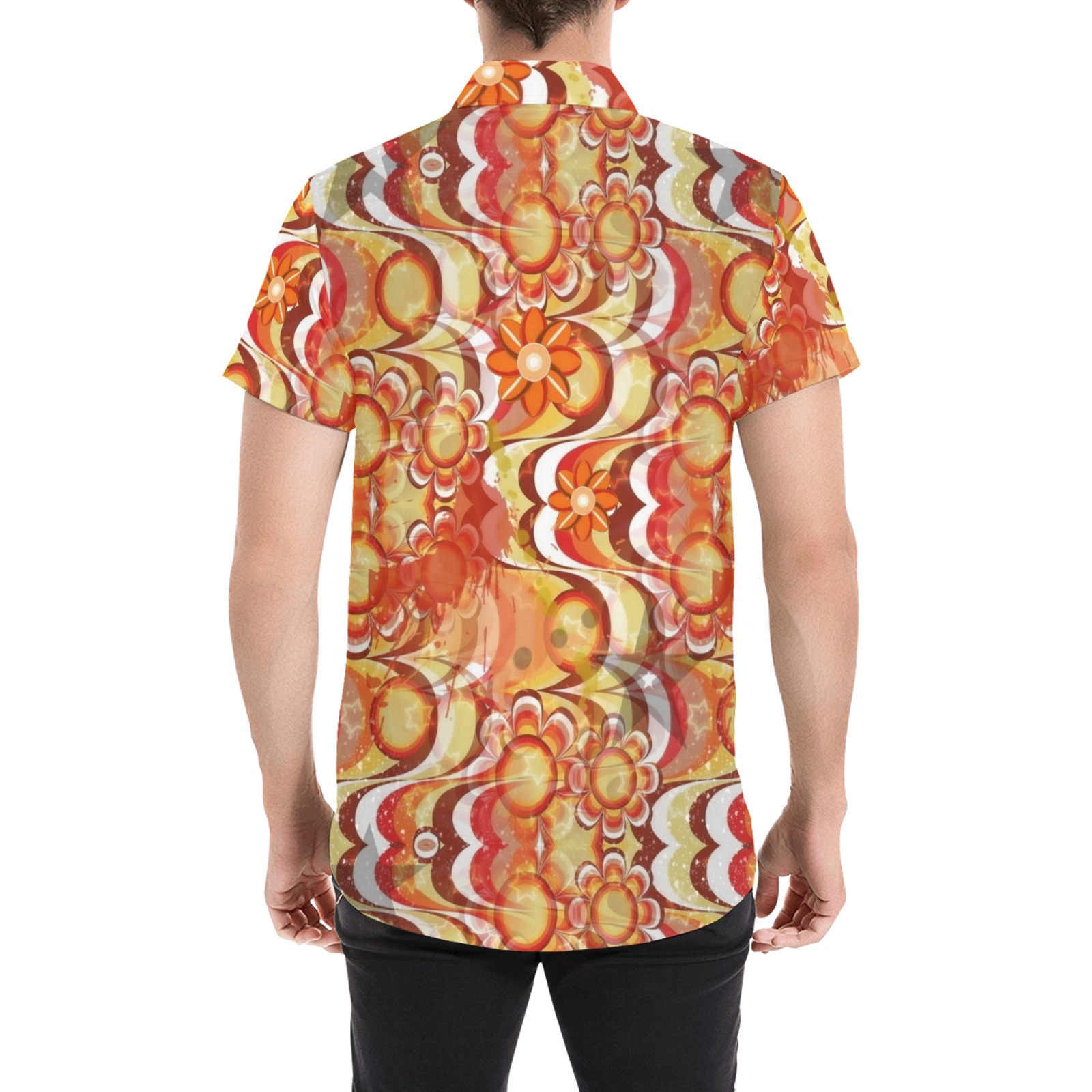 Schlager Move 2022 by Nico Bielow Men's All Over Print Short Sleeve Shirt (Model T53)