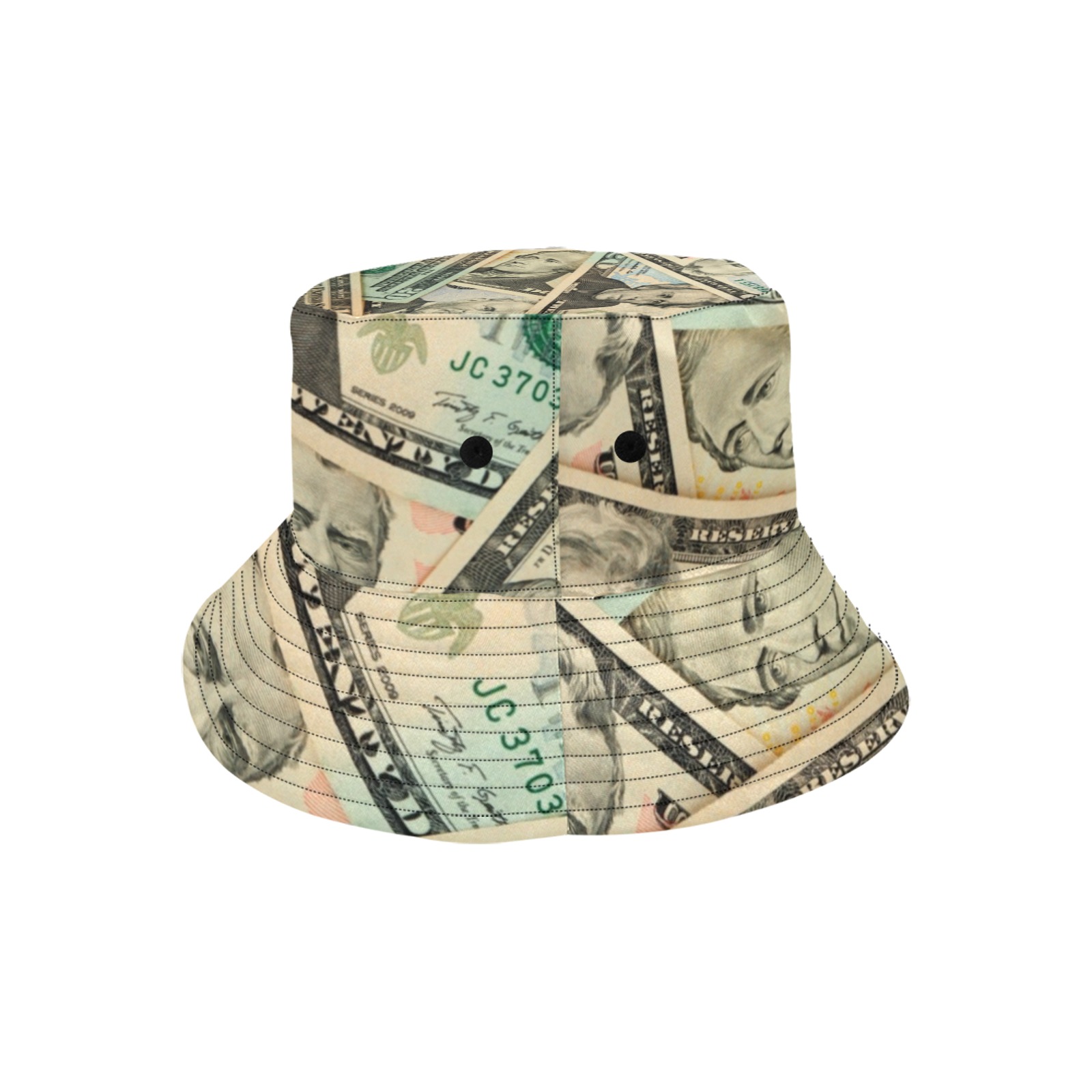 US PAPER CURRENCY Unisex Summer Bucket Hat