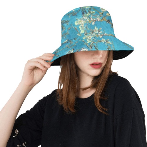 Van Gogh's Almond Blossom All Over Print Bucket Hat