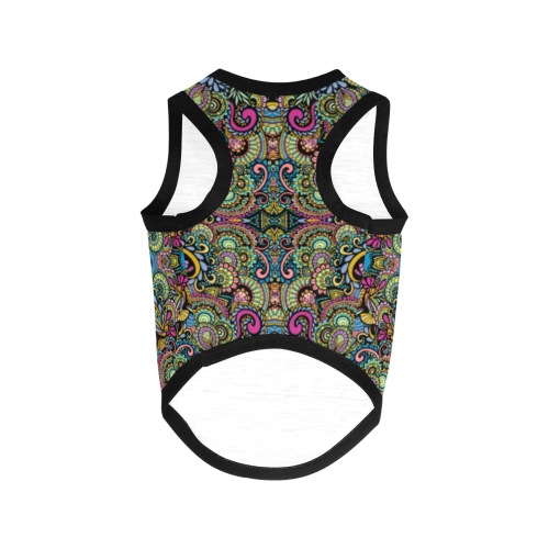 Vienna Waltz - Large Graphic All Over Print Pet Tank Top