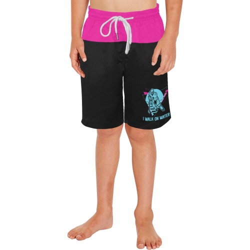 I Walk On Water Boys' Casual Beach Shorts (Model L52)