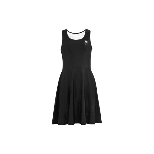 DIONIO Clothing - Women's Sundress (Black Shield Logo) Atalanta Sundress (Model D04)