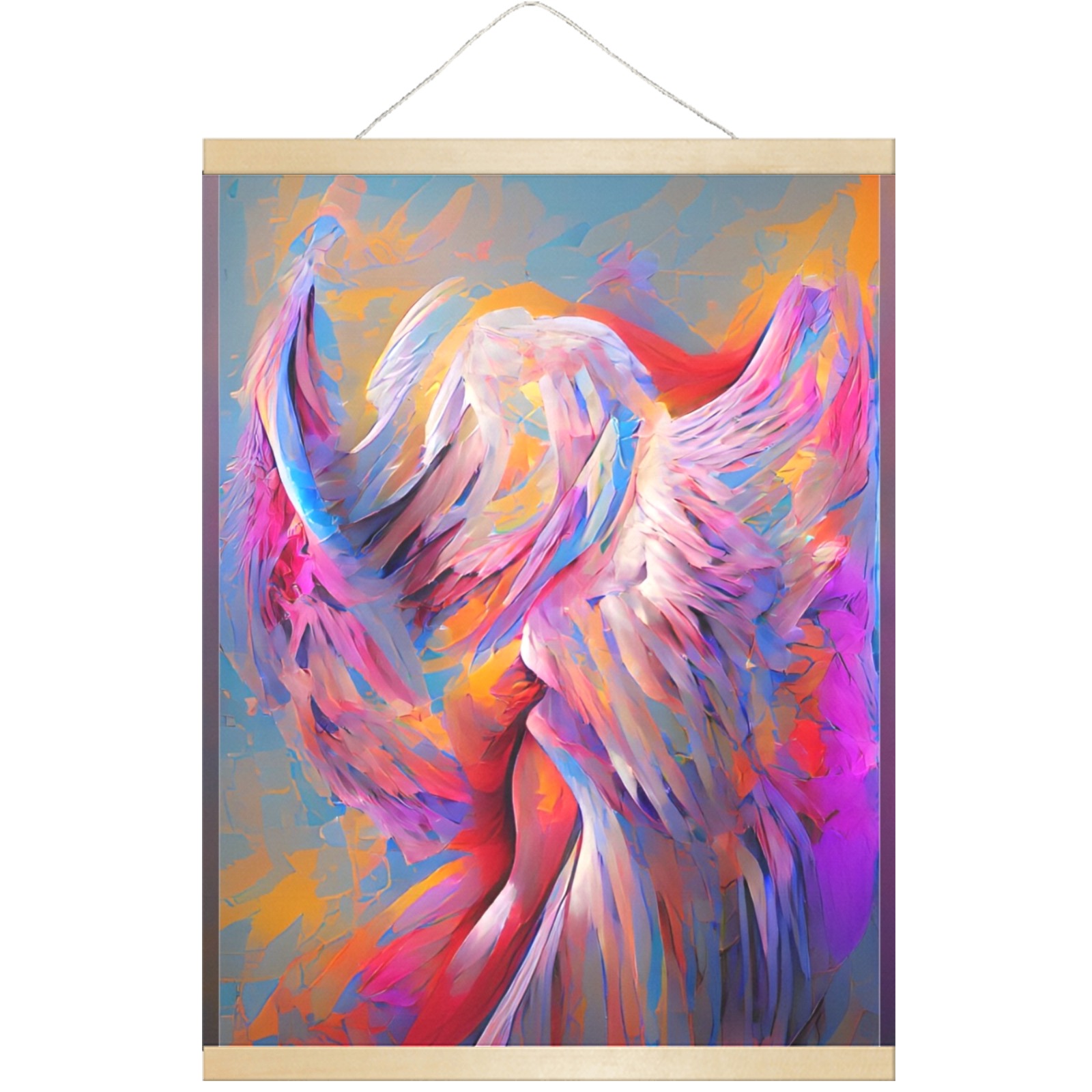 I_WISH_I_WAS_YOUR_ANGEL_TradingCard Hanging Poster 18"x24"