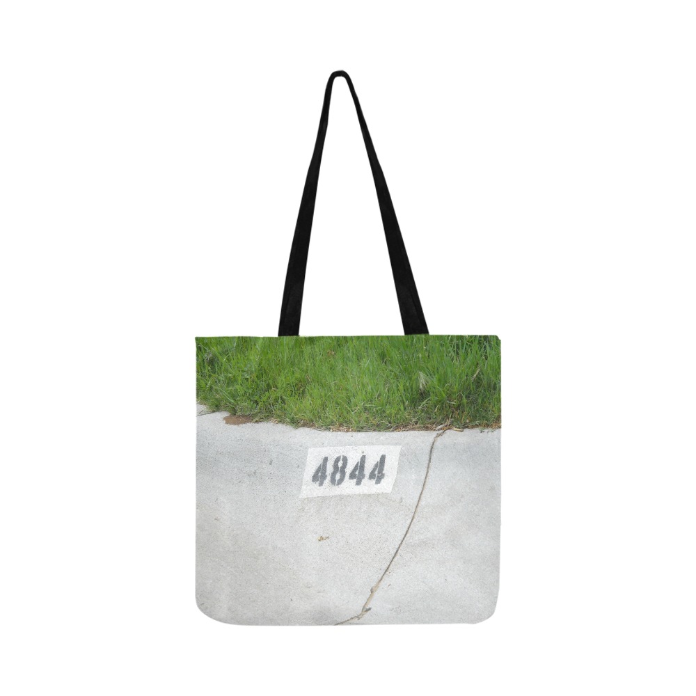 Street Number 4844 Reusable Shopping Bag Model 1660 (Two sides)