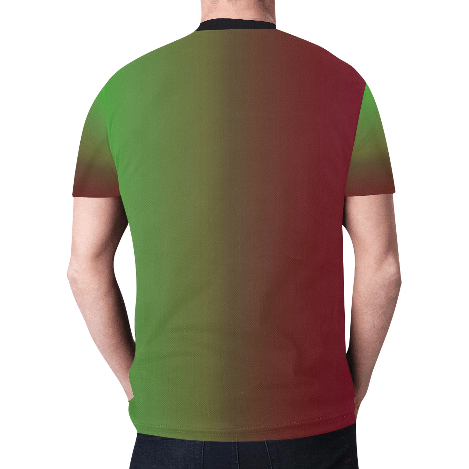gr ye red New All Over Print T-shirt for Men (Model T45)