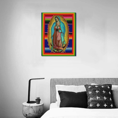 Our Lady of Guadalupe Frame Canvas Print 16"x20"