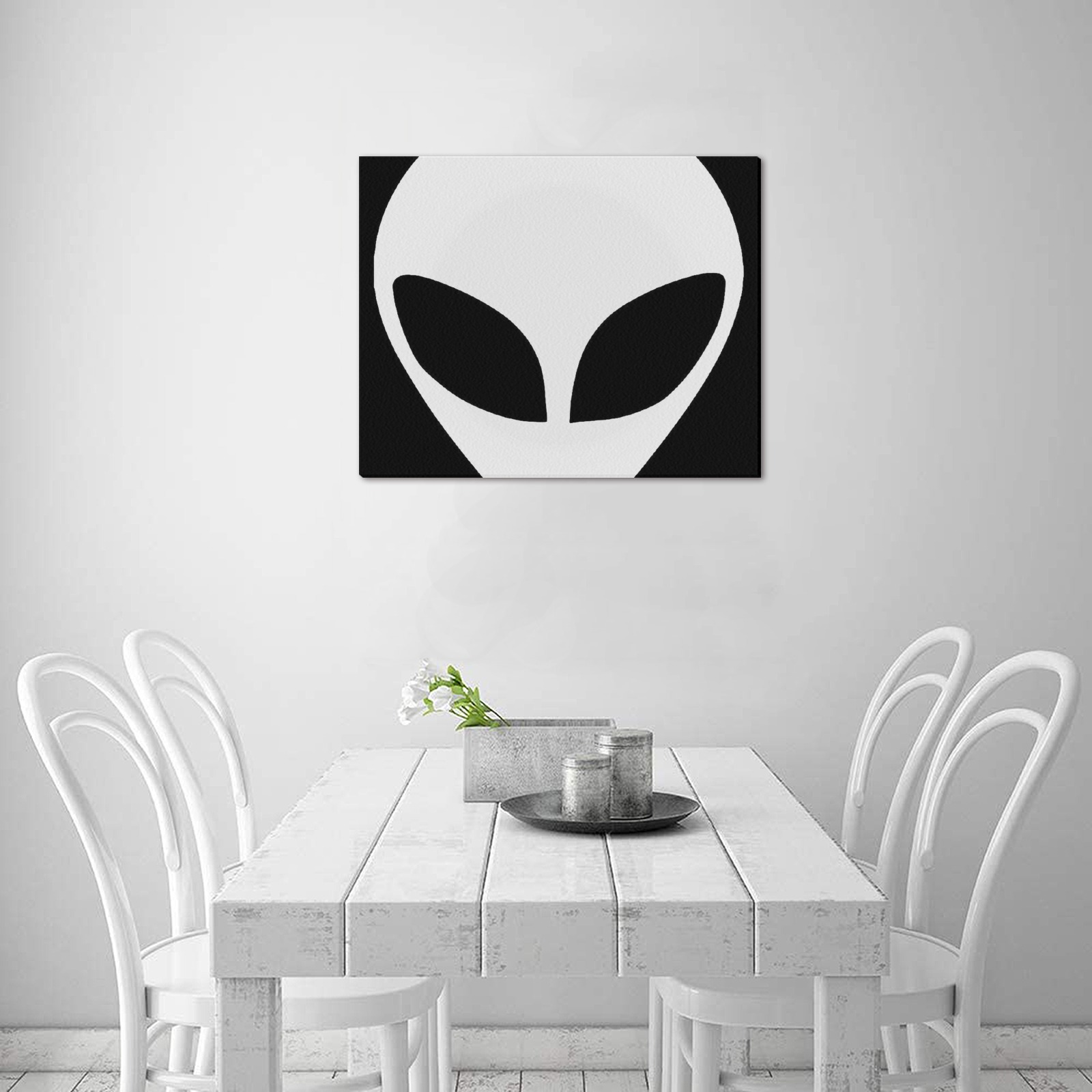 Alien 1 Frame Canvas Print 20"x16"