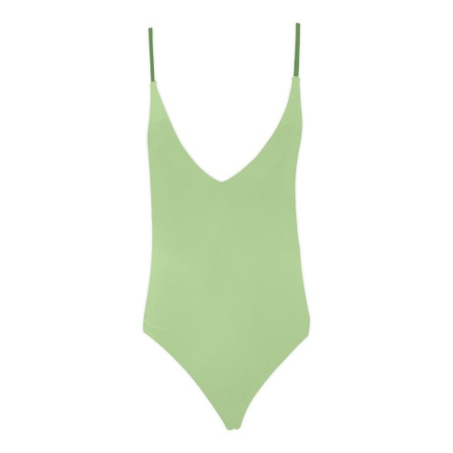 Bathing Suite Sexy Lacing Backless One-Piece Swimsuit (Model S10)
