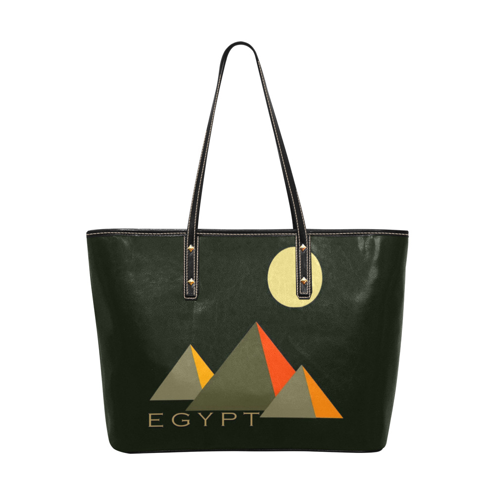 EGYPT Chic Leather Tote Bag (Model 1709)
