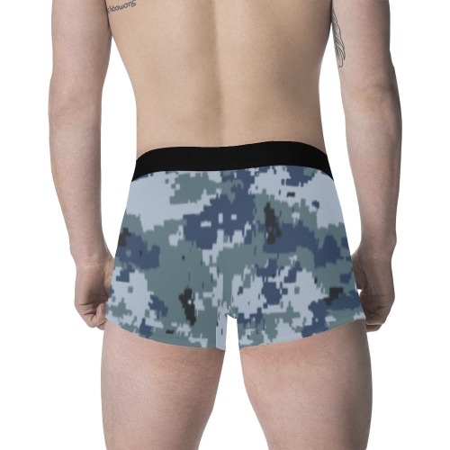 Mr Blue camo Men's Classic Boxer Briefs (Model L34)