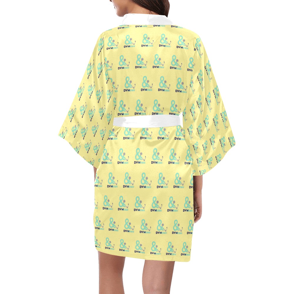 Robe yellow Kimono Robe