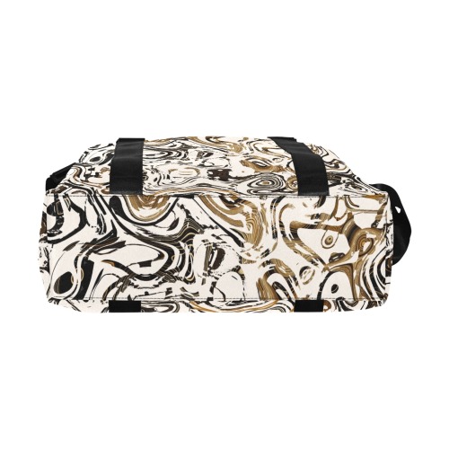 Marble Bronze Large Capacity Duffle Bag (Model 1715)