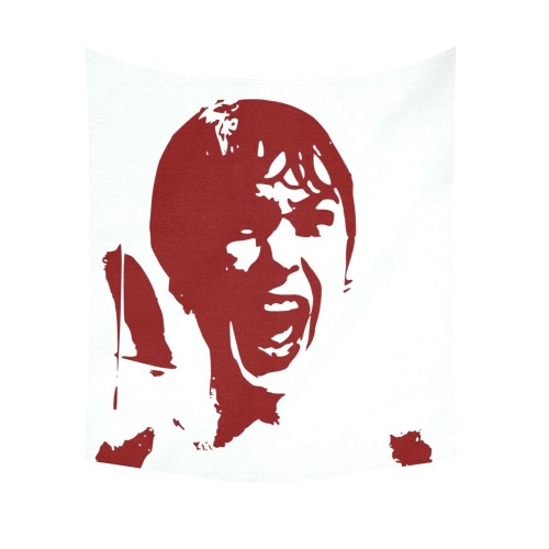 psycho Cotton Linen Wall Tapestry 51"x 60"