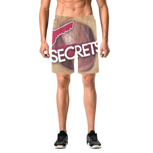 SECRETS SHORTS Men's All Over Print Elastic Beach Shorts (Model L20)