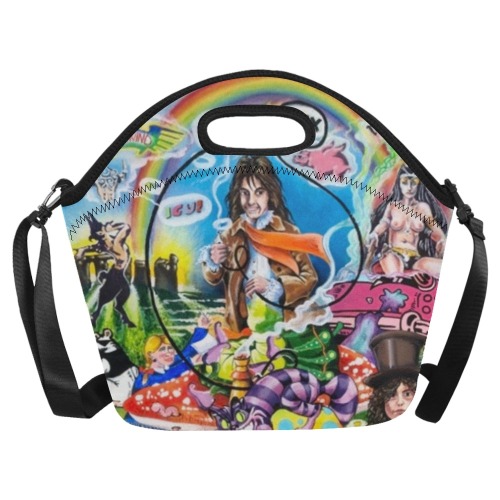 The Took Book artwork by Kirsty Sloman Neoprene Lunch Bag/Large (Model 1669)
