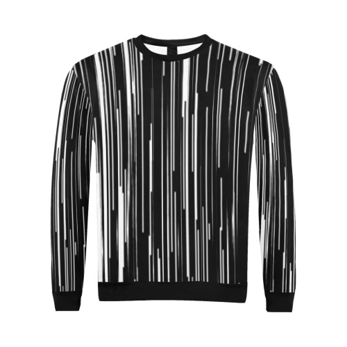 Jazz All Over Print Crewneck Sweatshirt for Men (Model H18)