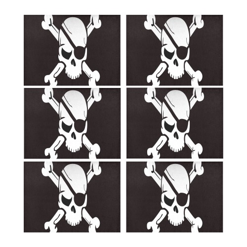 Skull N Bones Placemat 14’’ x 19’’ (Set of 6)