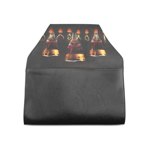 Candles Wine Ritual Clutch Bag (Model 1630)