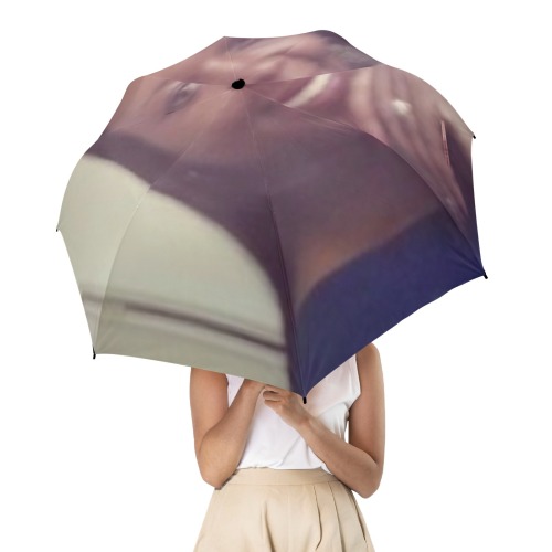 Personalized Umbrella Semi-Automatic Foldable Umbrella (Model U12)