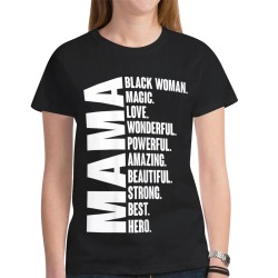 MSC-Mama New All Over Print T-shirt for Women (Model T45)