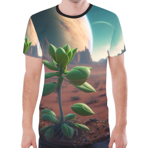 plant New All Over Print T-shirt for Men (Model T45)