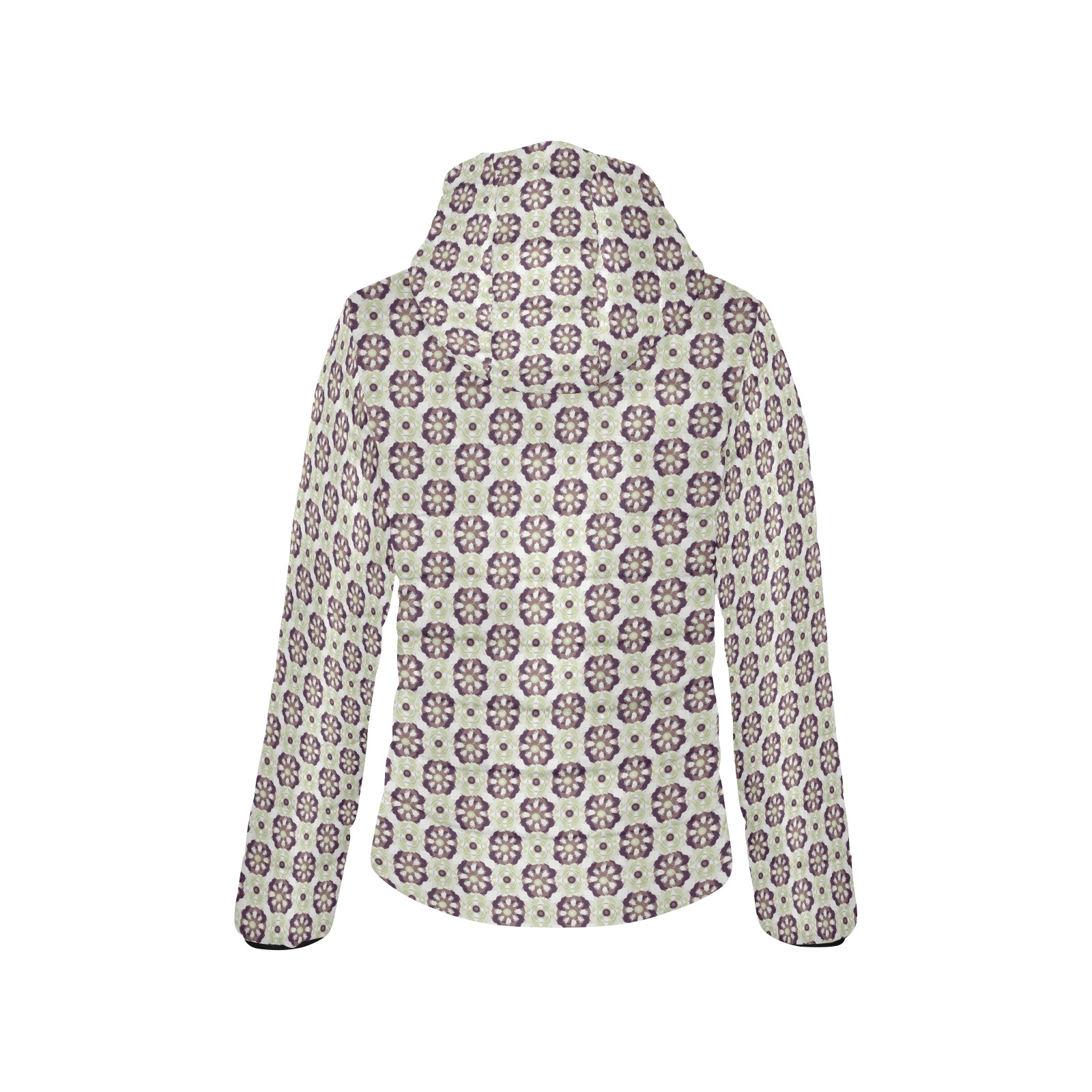 digitaldesign Women's Padded Hooded Jacket (Model H46)