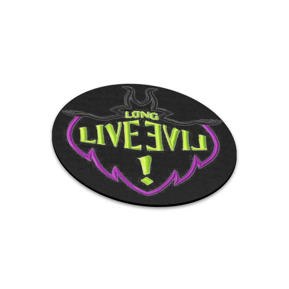 Long Live Evil Round Mousepad