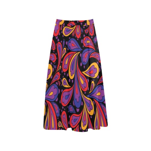 e21q1 Mnemosyne Women's Crepe Skirt (Model D16)