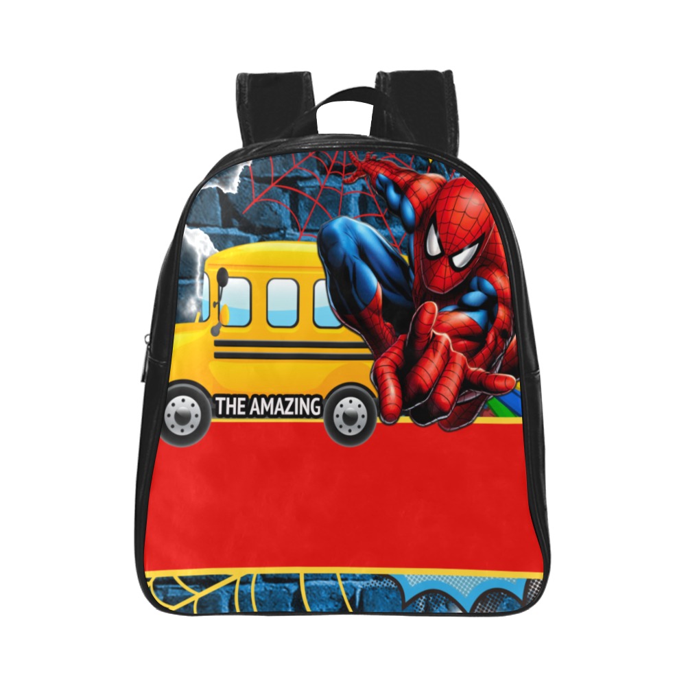 BlankbookbagSmallSpiderman School Backpack (Model 1601)(Small)