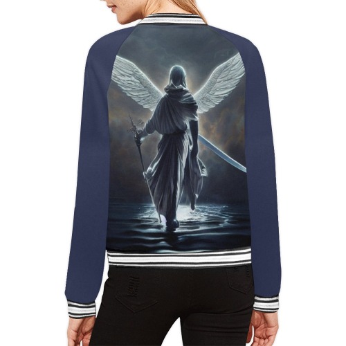 angel #1 All Over Print Bomber Jacket for Women (Model H21)
