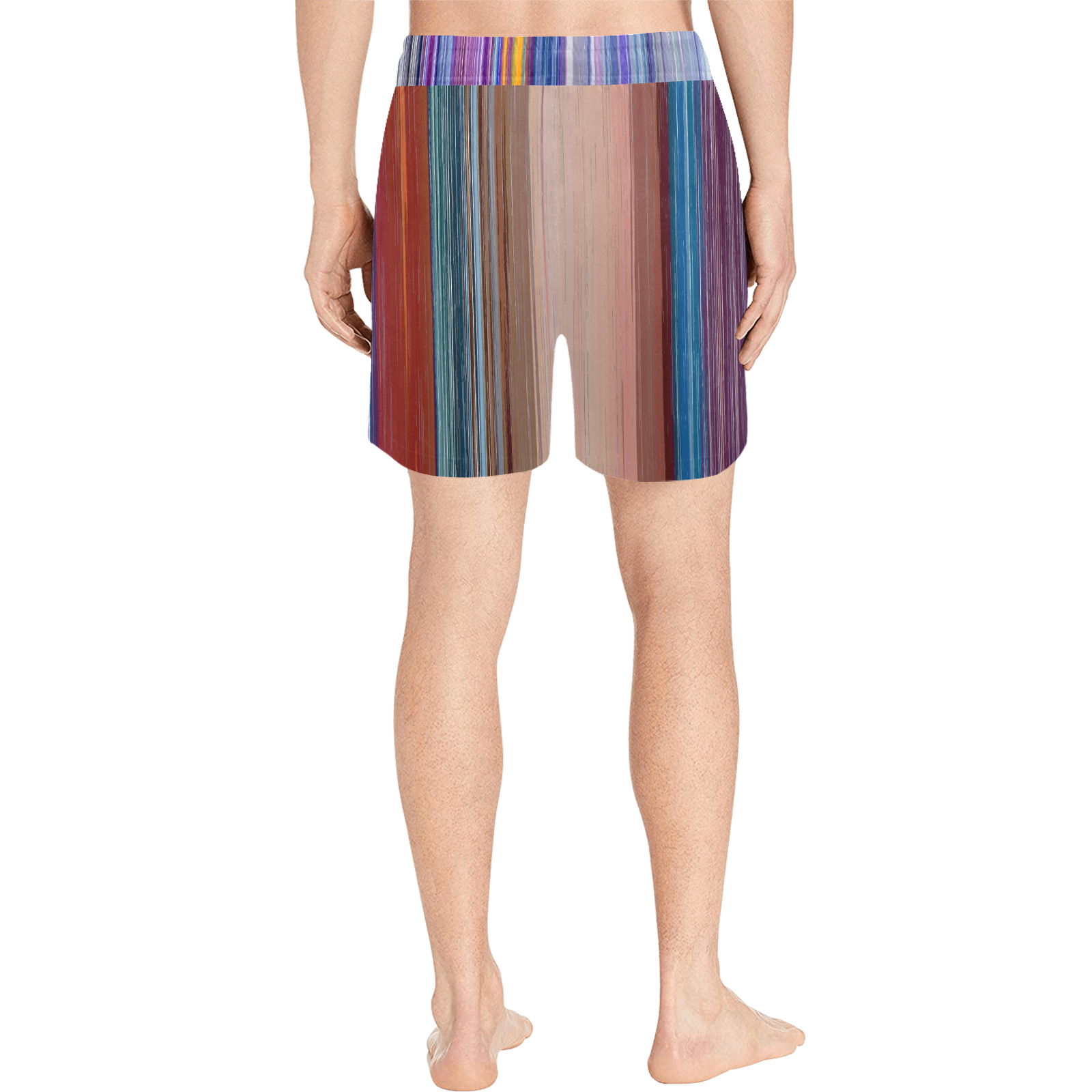 Altered Colours 1537 Men's Mid-Length Swim Shorts (Model L39)