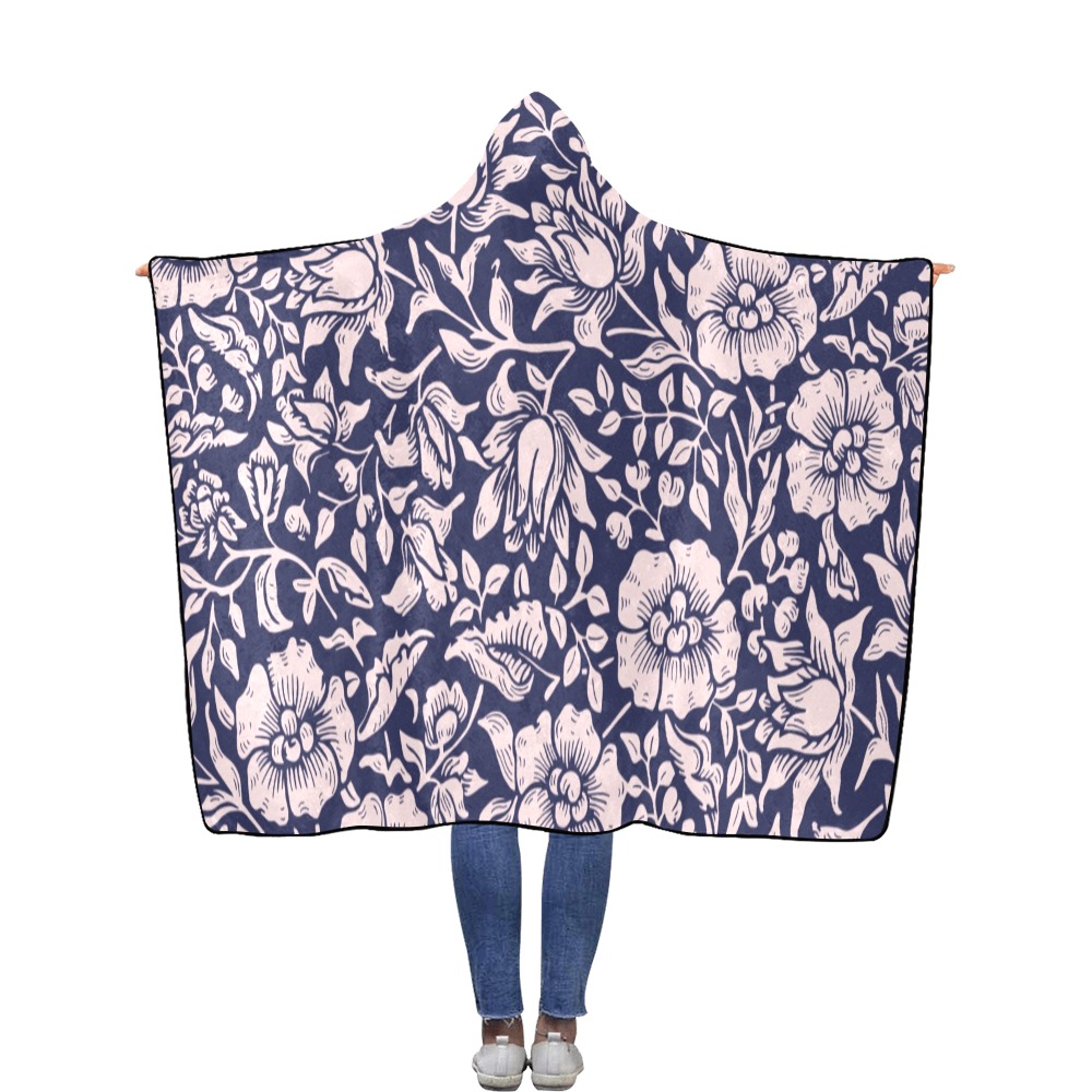Blanket Flannel Hooded Blanket 56''x80''